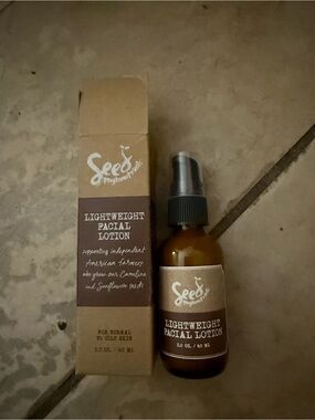 Seed Phytonutrients Lightweight Facial Lotion - Brown 2 oz